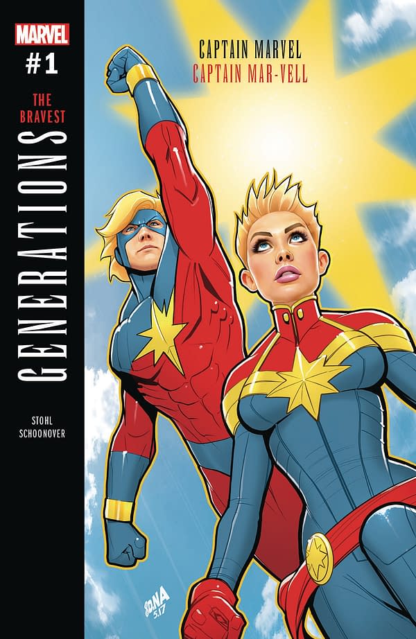 Generations: Captain Marvel And Captain Mar-Vell Goes To Second Print A Week Before Publication