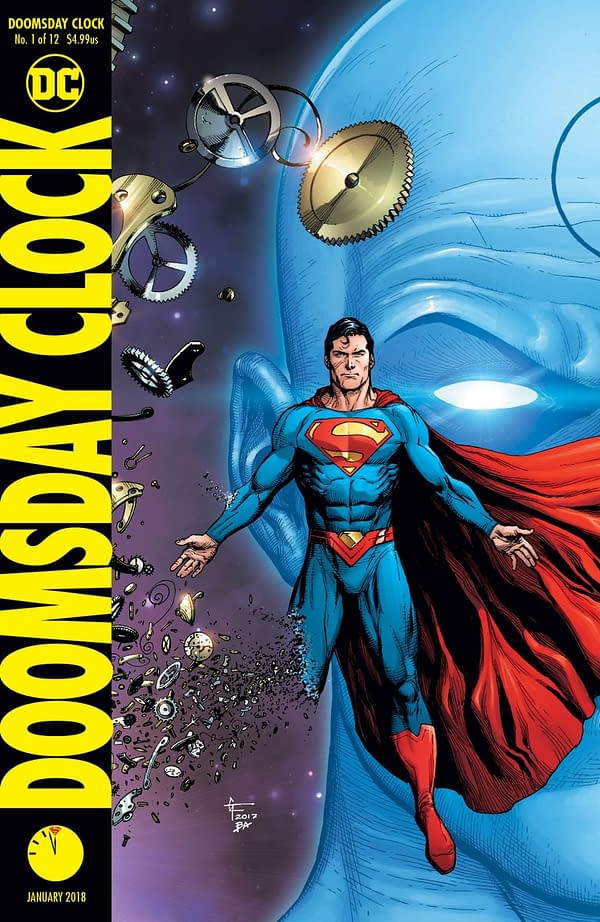 Doomsday Clock Is Set On The Weekend Of The Release Of The Death Of Superman #75