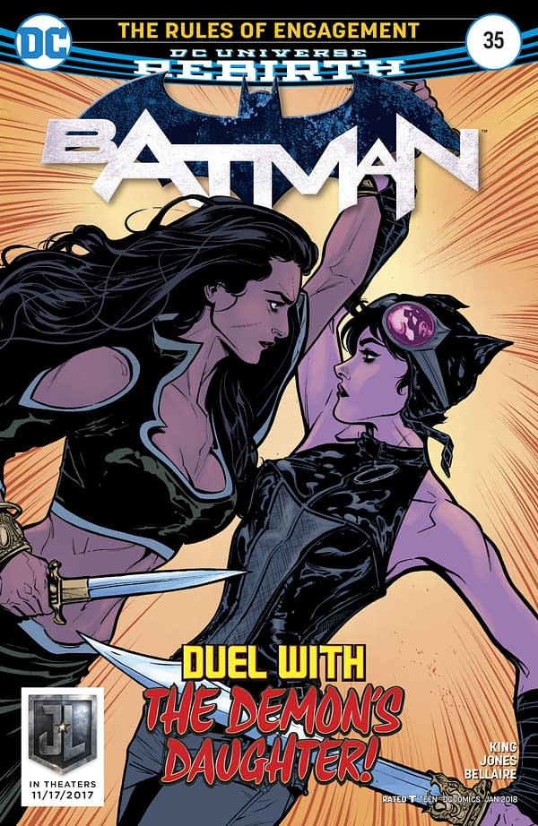 Catwoman Sees Batman As A "Child's Idiotic Fantasy" (Batman #35 Spoilers)