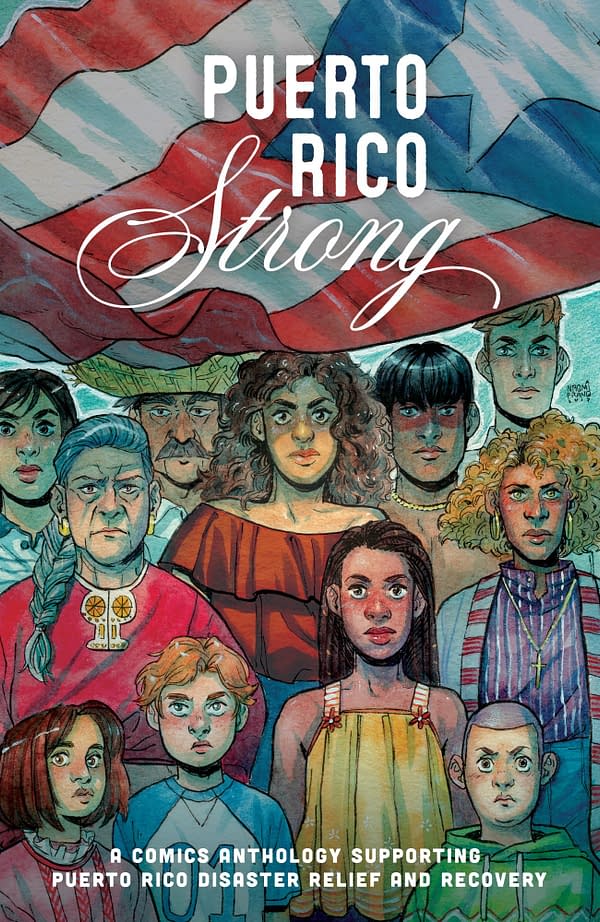 Puerto Rican Comic Creators Help Hurricane Maria Victims with Puerto Rico Strong, Announced at Library Con Live