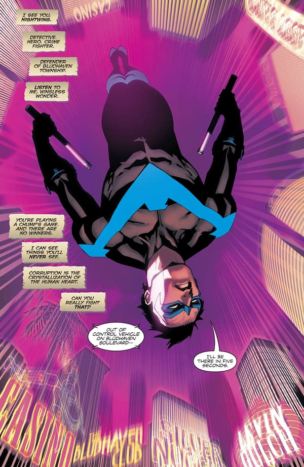 Nightwing #35 art by Bernard Chang and Marcelo Maiolo
