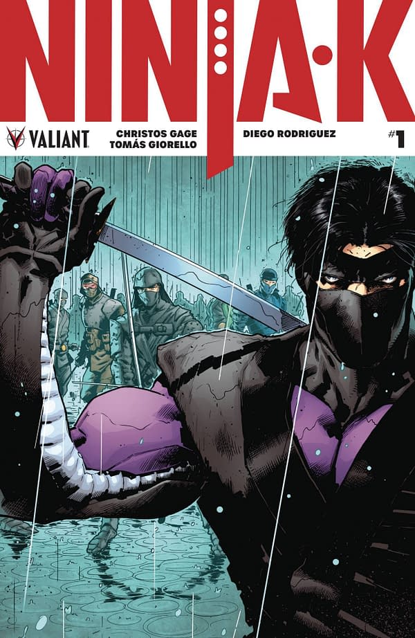 Valiant's Ninja-K #1 Goes to Second Printing