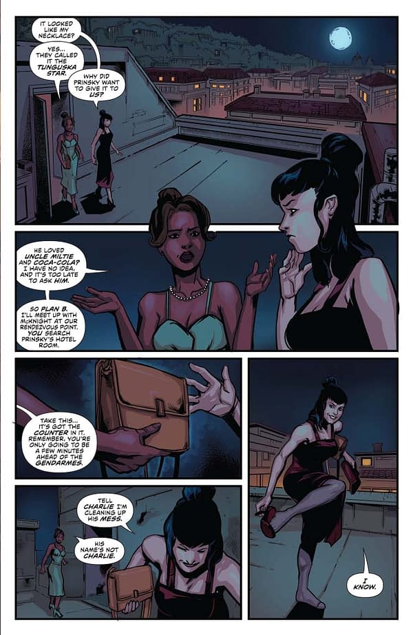 Writer's Commentary: David Avallone Talks Bettie Page #7
