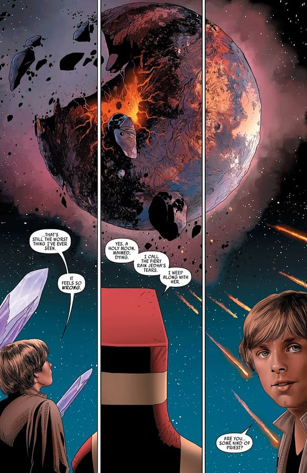 When Luke Skywalker Learnt About Rogue One in Marvel's Star Wars
