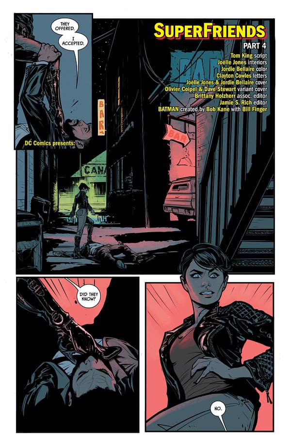 Batman #40 &#8211; Will Bruce Wayne Get a Wonder Kiss?