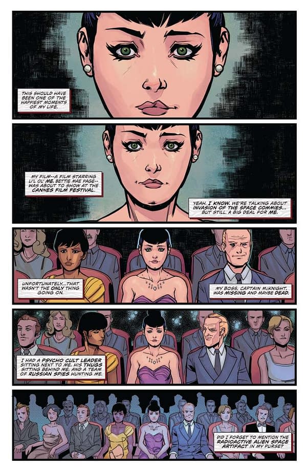 Writer's Commentary: David Avallone Talks the Final Issue of Bettie Page