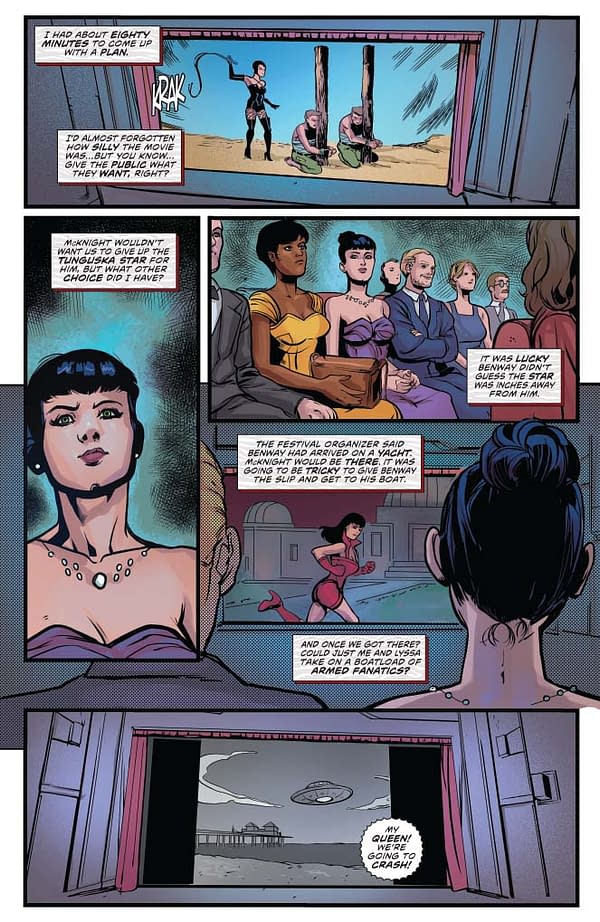 Writer's Commentary: David Avallone Talks the Final Issue of Bettie Page