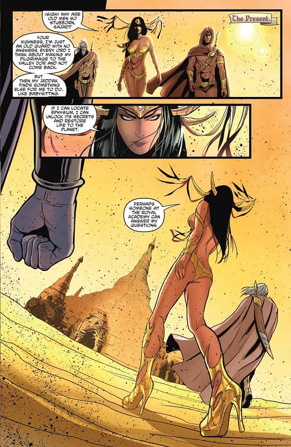 Writer's Commentary: Amy Chu Talks Dejah Thoris #1