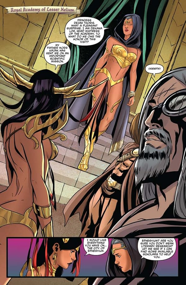 Writer's Commentary: Amy Chu Talks Dejah Thoris #1