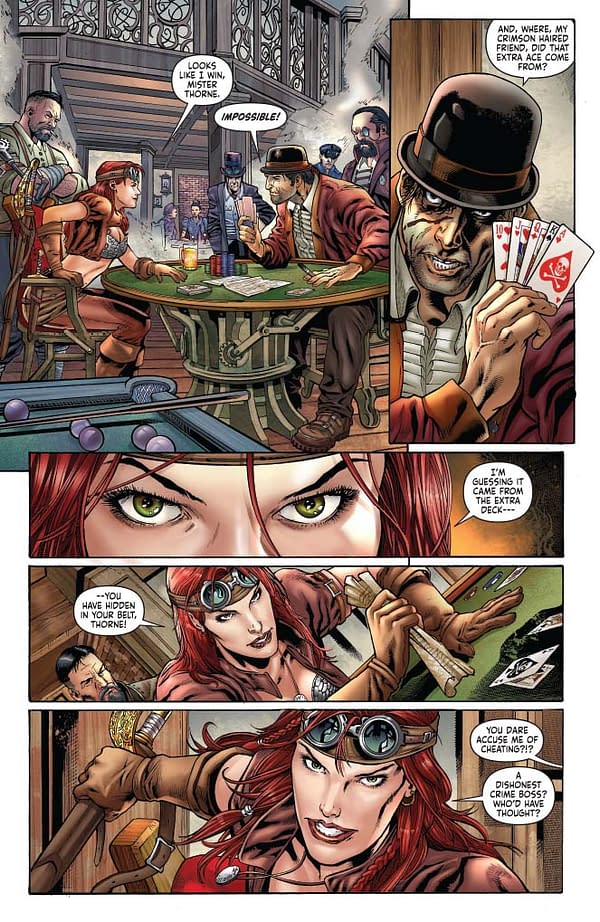 Writer's Commentary: Marc Andreyko Talks Legenderry Red Sonja #1