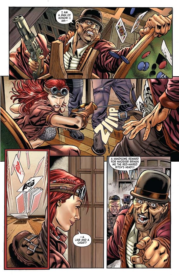 Writer's Commentary: Marc Andreyko Talks Legenderry Red Sonja #1