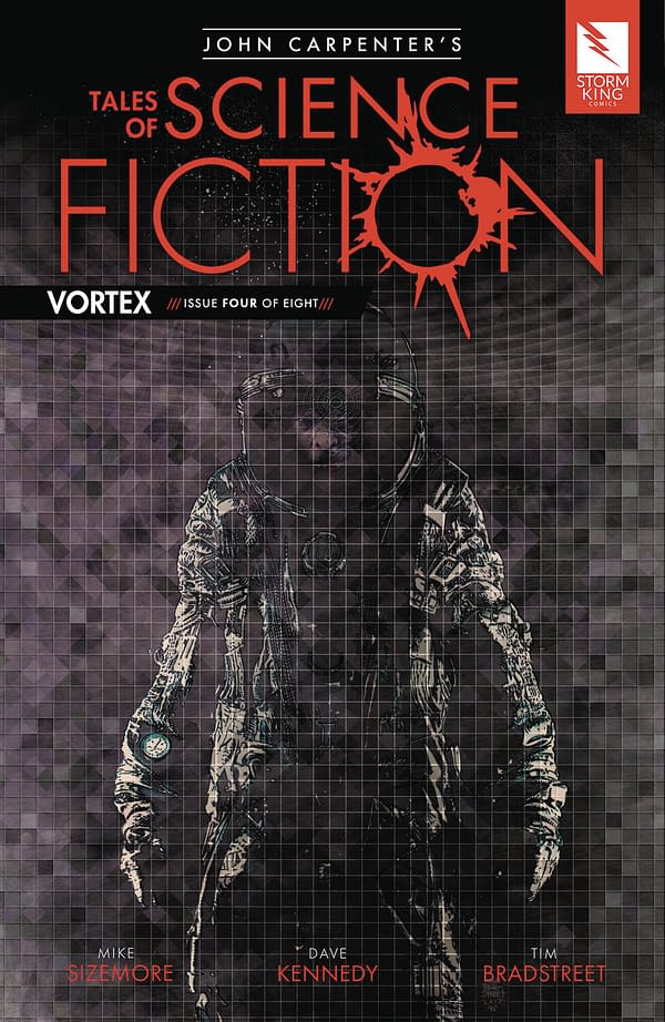 John Carpenter's Tales of Science Fiction: Vortex #4 cover by Tim Bradstreet