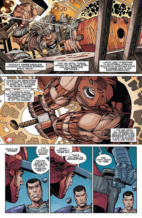 Mark Waid Explains How Thor Can Lift Mjolnir, But No One Else Can (Again)