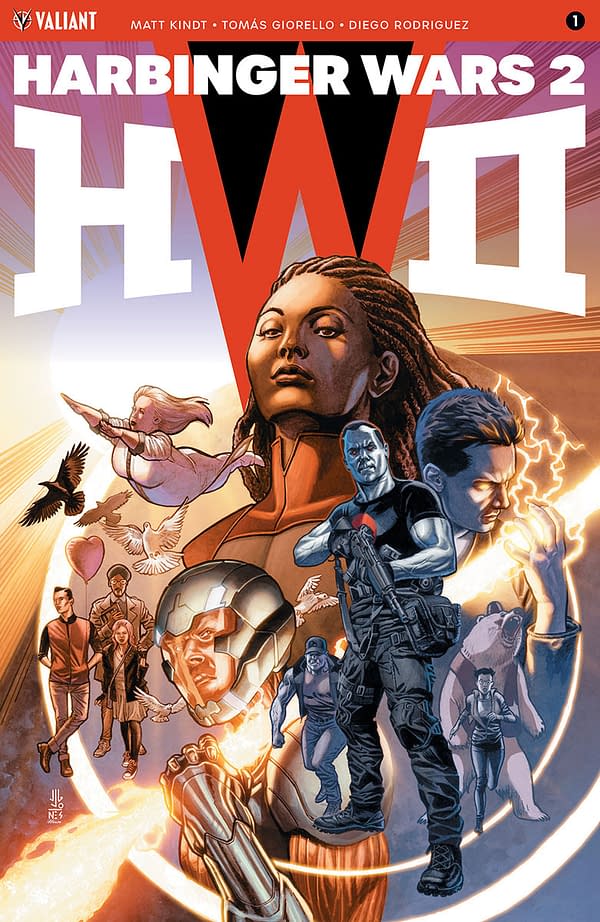 Bask in the Glory of Your First Look at Valiant's Harbinger Wars 2&#8230; While You Still Can