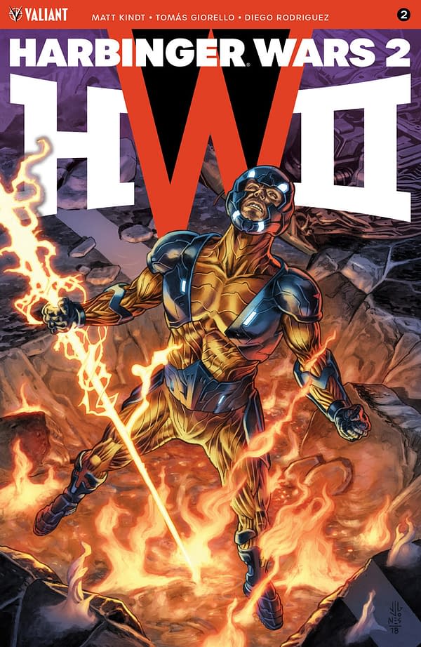 Harbinger Wars II Rages on and X-O Manowar Joins the Fight: Valiant Entertainment June 2018 Solicits