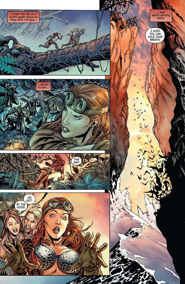 Writer's Commentary: Marc Andreyko on Legenderry Red Sonja #2