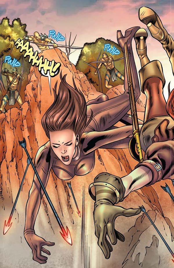 Writer's Commentary: Marc Andreyko on Legenderry Red Sonja #2