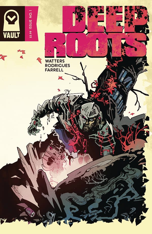 Deep Roots #1 cover by Val Rodrigues