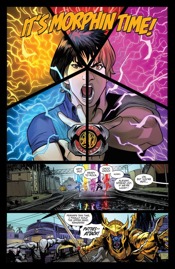 Go Go Power Rangers #9 &#8211; The Origin of Ranger Slayer and First Appearance of <SPOILER>
