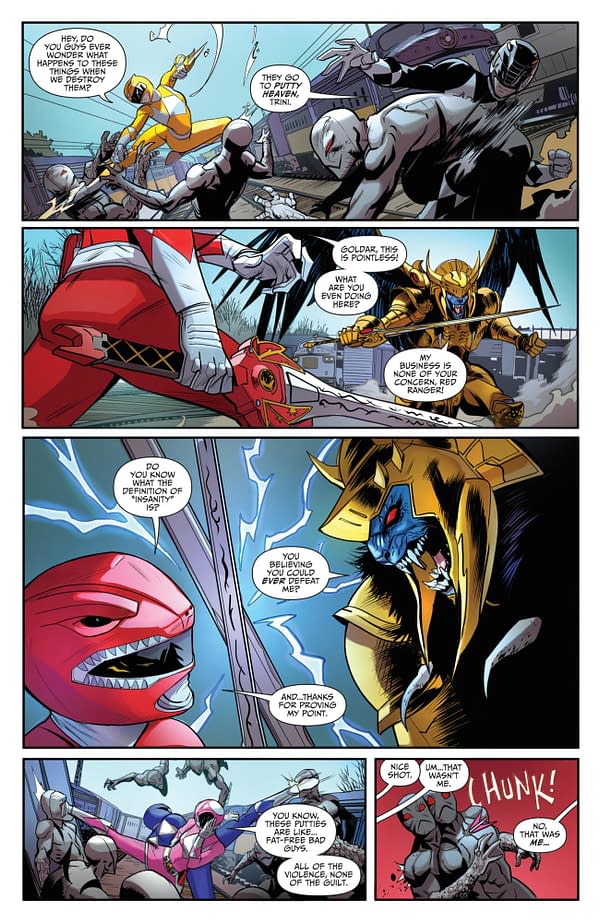 Go Go Power Rangers #9 &#8211; The Origin of Ranger Slayer and First Appearance of <SPOILER>