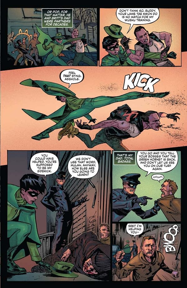 Writer's Commentary: Amy Chu Talks Green Hornet #2