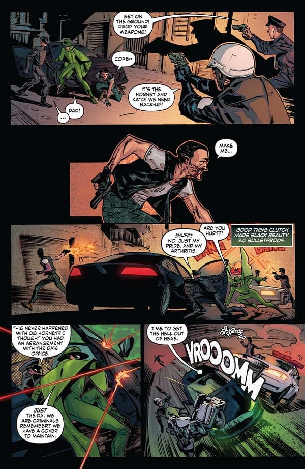 Writer's Commentary: Amy Chu Talks Green Hornet #2