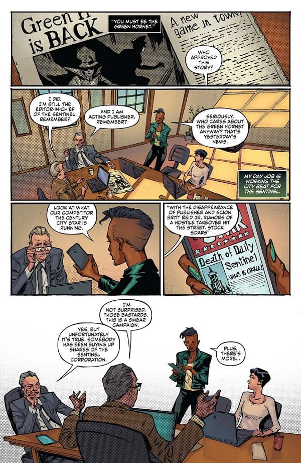 Writer's Commentary: Amy Chu Talks Green Hornet #2