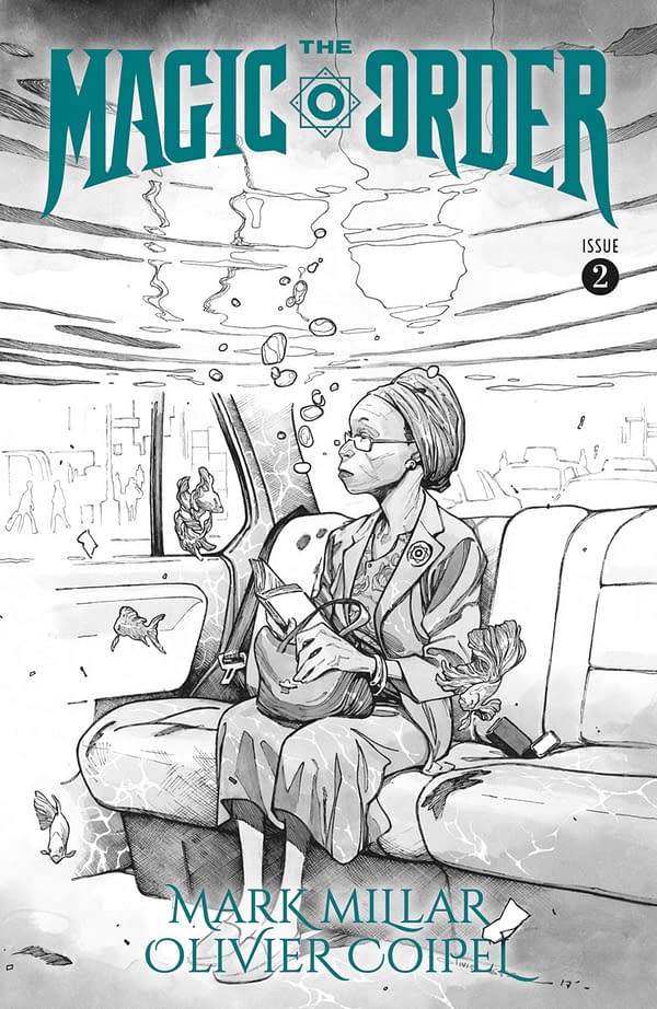 8 Pages of Olivier Coipel's Virgin Art for The Magic Order