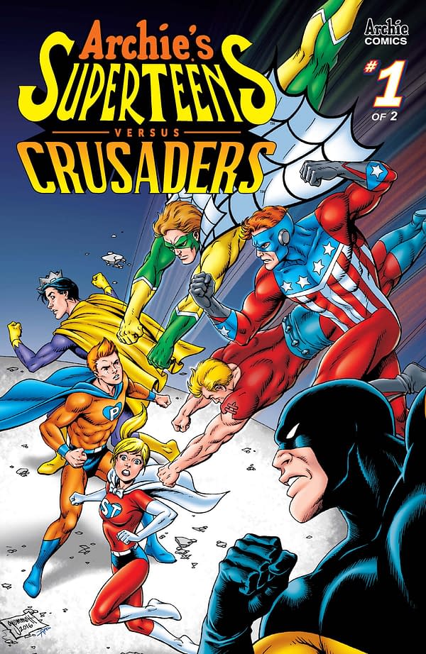 Look Inside Archie Comics' Superteens Vs. Crusaders Crossover and Learn How to Preorder It