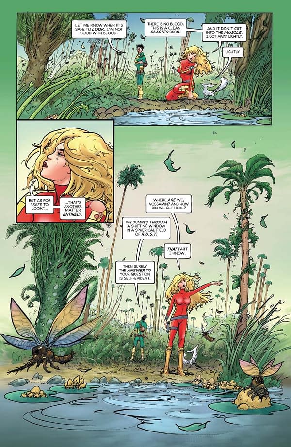 Writer's Commentary: Mike Carey Talks Barbarella #6