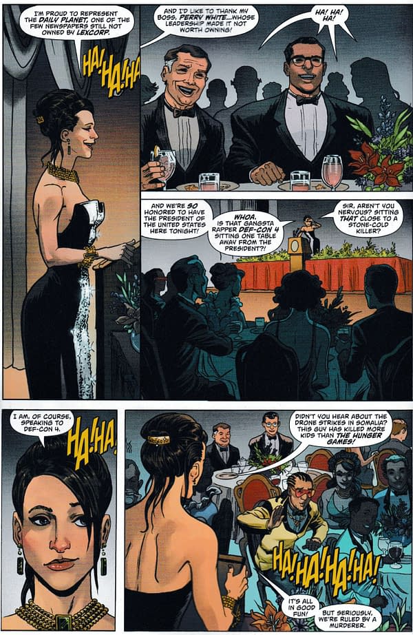 Today, Lois Lane Tells Clark Kent The Importance Of The White House Correspondents' Dinner (Action Comics Special Spoiler)