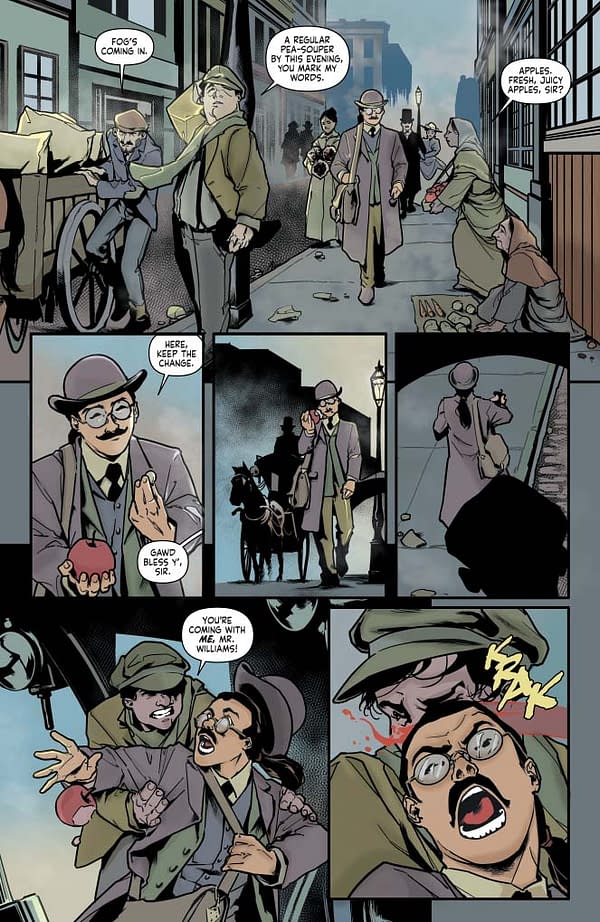 Writer's Commentary &#8211; Leah Moore Talks Sherlock Holmes: The Vanishing Man #1