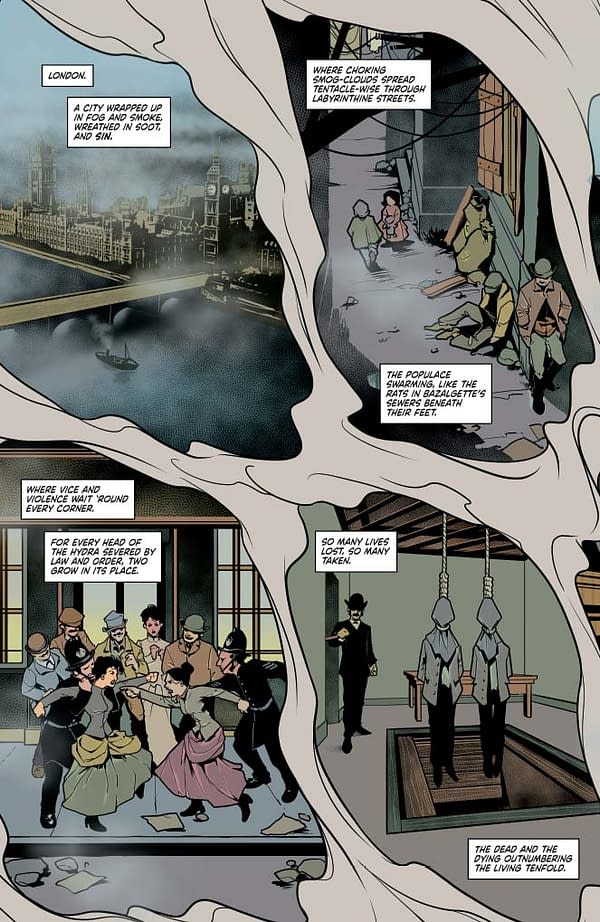 Writer's Commentary &#8211; Leah Moore Talks Sherlock Holmes: The Vanishing Man #1