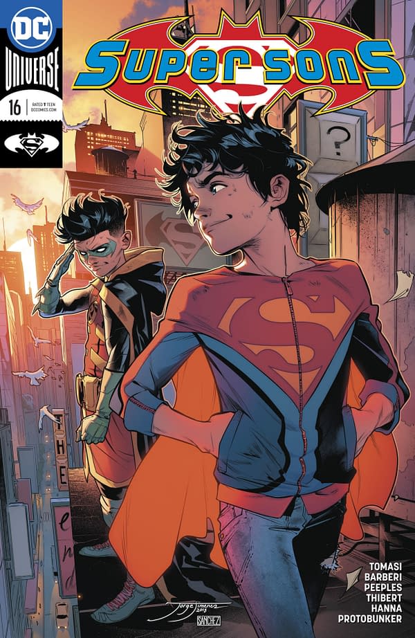 Welcome to the Latest Members of DC Comics' Superman and Batman Families (Super Sons #16 Spoilers)