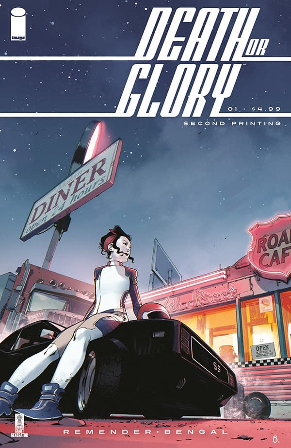Rick Remender and Bengal's Death Of Glory #1 Goes to Second Printing