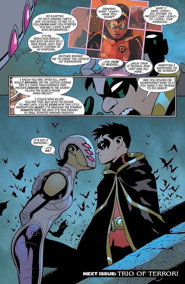 Exactly What Damian Wayne Does in That Teen Titans Special #1 [Spoilers]