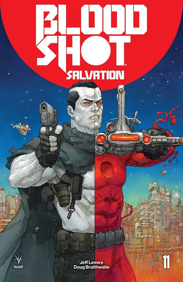 Bloodshot Salvation #11 cover by Kenneth Rocafort