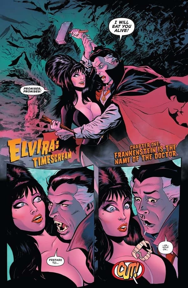 Creators' Commentary &#8211; David Avallone and Dave Acosta on Elvira: Mistress of the Dark #1