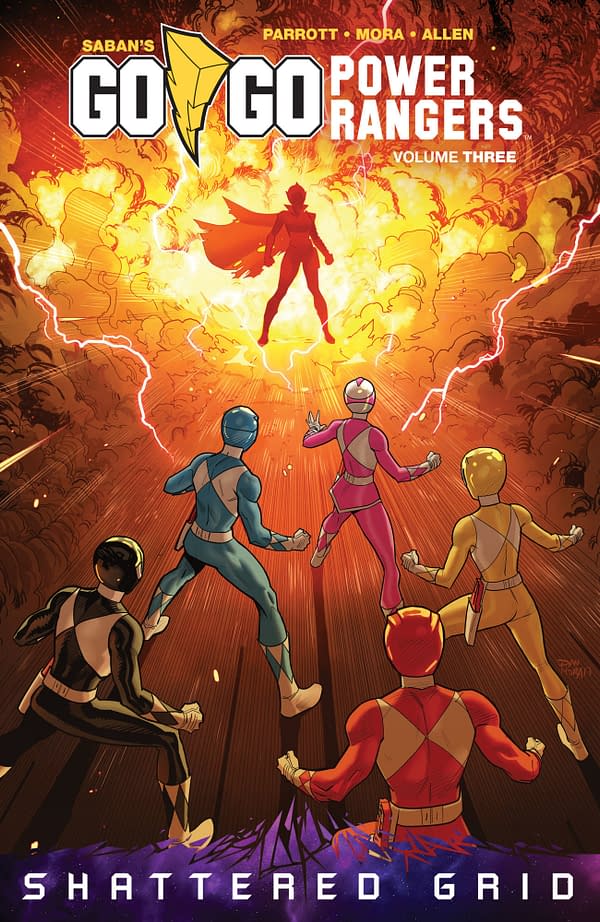 Power Rangers: Shattered Grid Collected in 4 Volumes, with 2 Chances to Double Dip