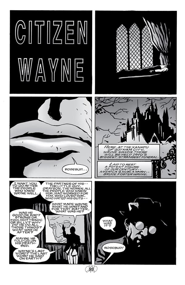 DC Comics Reprints Brian Michael Bendis's First Batman Story from 2000 in Pearl #1
