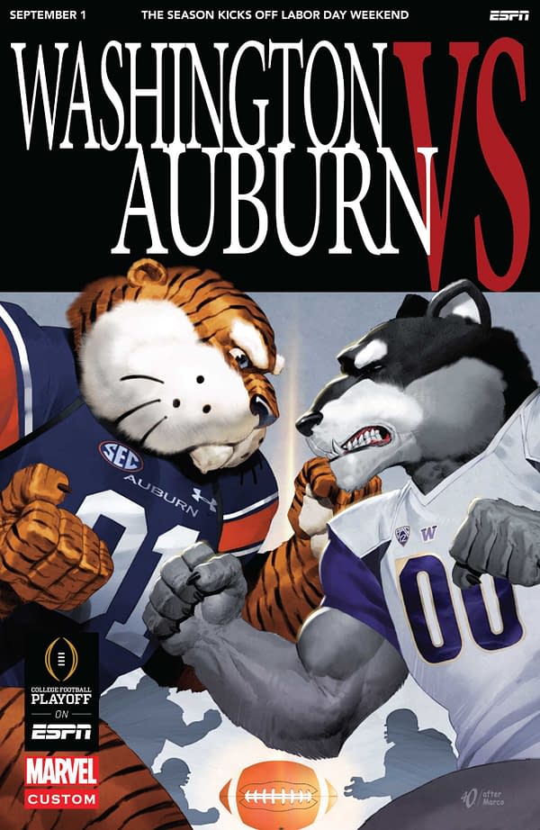 More ESPN Marvel Comics College Football Covers for 2018