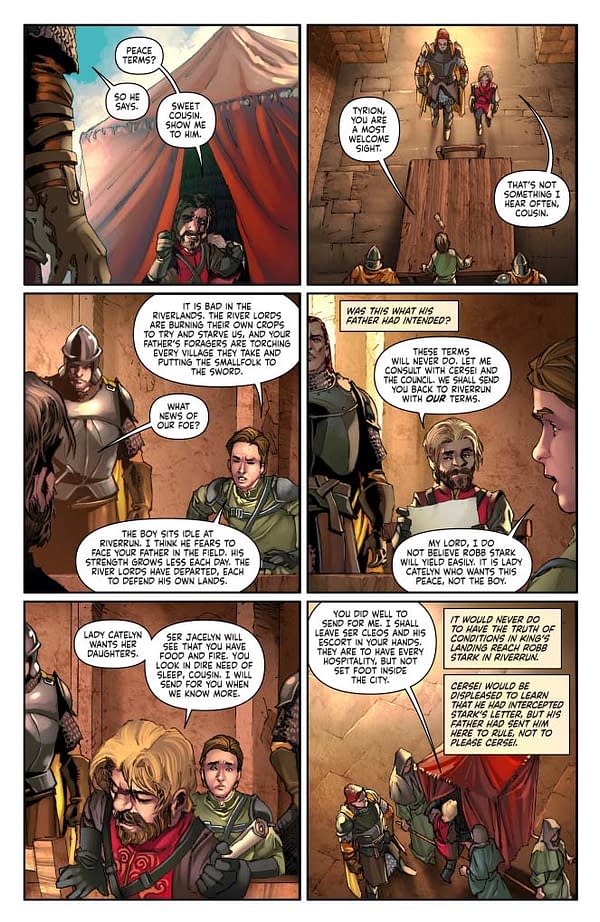 Landry Walker's Writer's Commentary on A Clash of Kings #12 from Dynamite