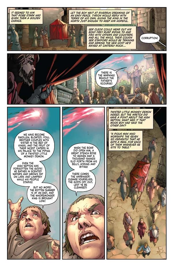 Landry Walker's Writer's Commentary on A Clash of Kings #12 from Dynamite