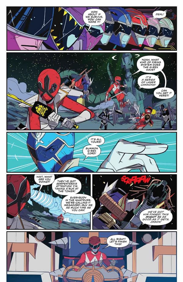 A Brand-New Megazord for Power Rangers: Shattered Grid Conclusion