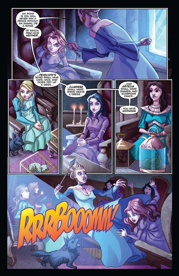 Todd Matthy's Writer's Commentary on Robots vs. Princesses #1