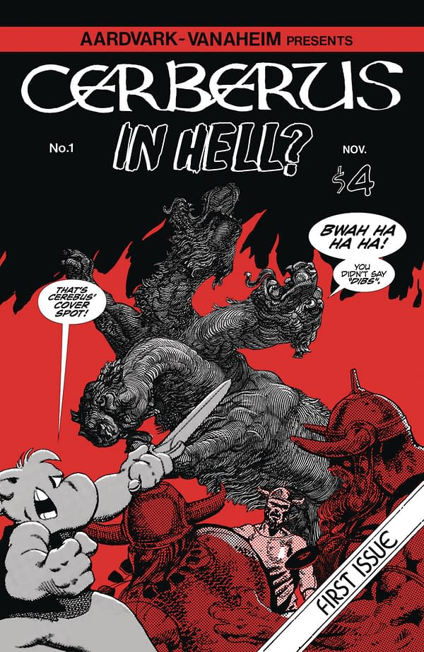 It's Cerberus in Hell, Not Cerebus in Hell&#8230;