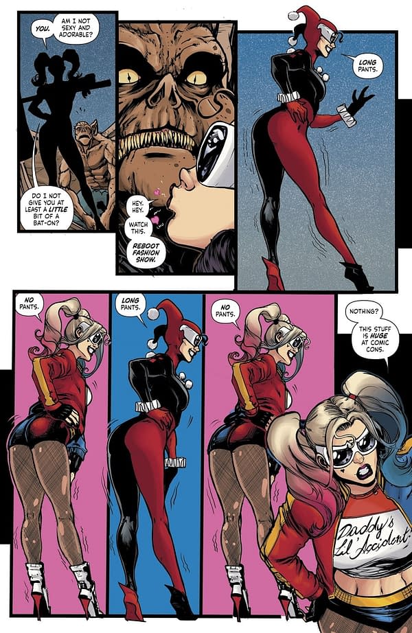 Gail Simone and Adriana Melo Give You&#8230; Plastic Harley Quinn