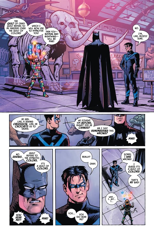 Nightwing Doesn't Want to Be Poked in Tomorrow's Batman #54