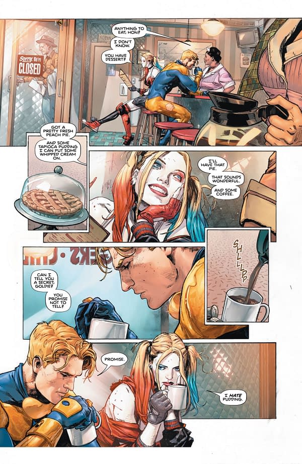 5 Pages from Wednesday's Heroes in Crisis #1