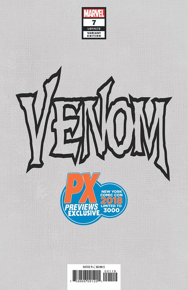 Venom and Spider-Geddon Retailer Exclusive Variants For New York Comic-Con 2018